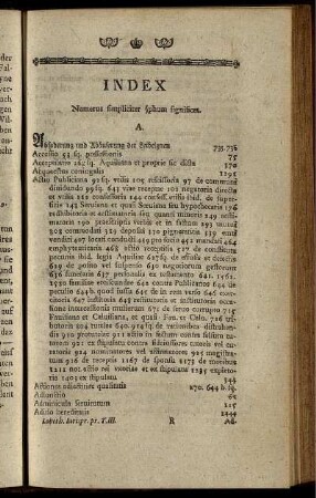 Index Numerus simpliciter §phum significat.