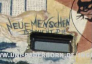 NEUE MENSCHEN BRAUCHT DIE