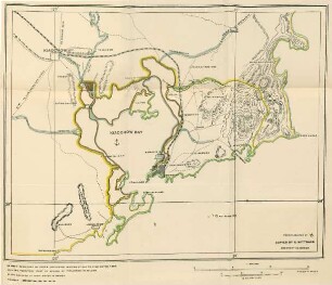 [Map of Kiaochow Bay and surroundings]