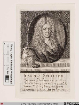 Bildnis Johann Schilter d. J.