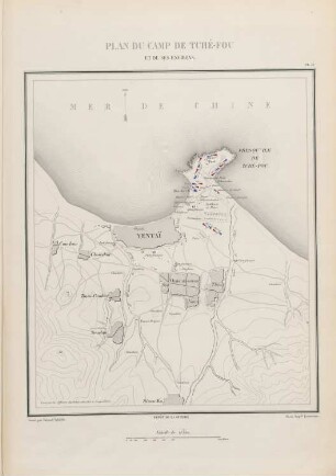 Plan du camp de Tché-Fou