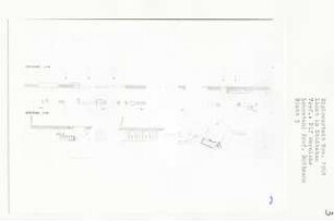 Licht im Städtebau, Berlin-Tiergarten (Diplomarbeit bei Werner Düttmann): Ansichten, Schnitte und Isometrie 1:200