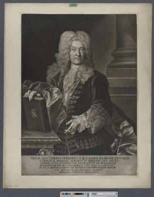 [Porträt Nicolaus Christoph Freiherr von Lyncker]
