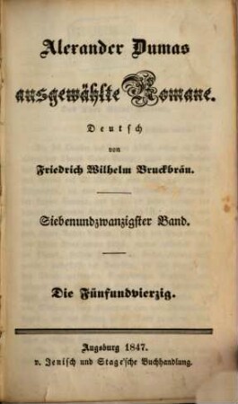Die Fünfundvierzig : ein historischer Roman, 1