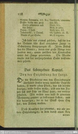 Das siebenzehnte Kapitel. Von der Entzündung der Lunge
