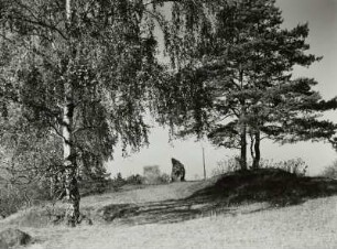 Gedenkstein zur Erinnerung an die Gefallenen des 1. Weltkrieges : Gedenkstein zur Erinnerung an die Gefallenen des 1. Weltkrieges (nach 1918). Kubschütz-Kreckwitz, Kreckwitzer Höhe
