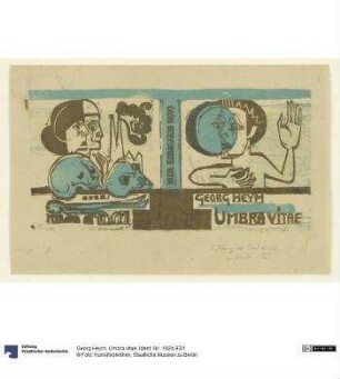 Georg Heym. Umbra vitae