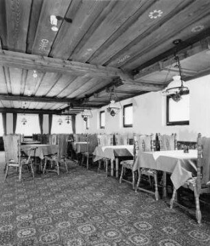 Riezlern. Sporthotel Riezlern. Gastraum