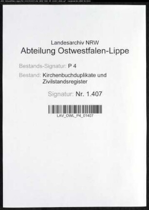 Kirchenbuchduplikat der evangelisch-lutherischen Gemeinde Hemer (GHT 1861-1862). (Gemeinde: Hemer, evangelisch-lutherische Gemeinde)