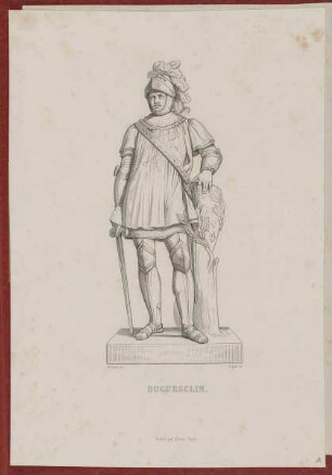 Bildnis des Bertrand Du Guesclin