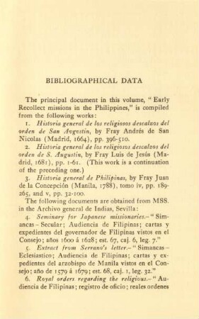 Bibliographical data