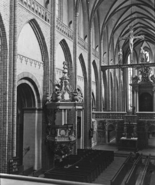 Havelberg, Dom St. Marien, Inneres, nach Osten