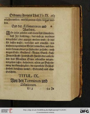 Titul. IX.