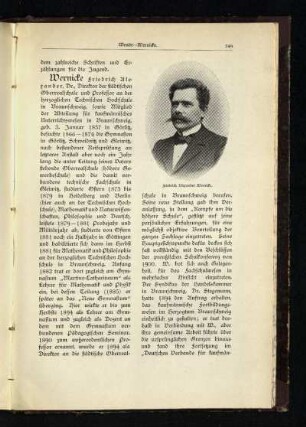 Wernicke, Friedrich Alexander