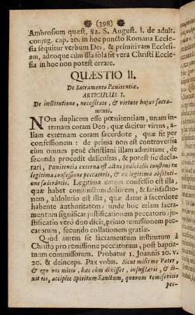 398-407, Quaestio II.