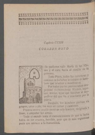 Capítulo CXXIII - Corazón roto