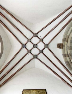 Ehemalige Prämonstratenserklosterkirche Sankt Johannis — Turmhalle — Gewölbe