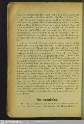 Gastronomisches