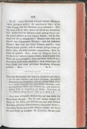 477-492 "Exegetische Andeutungen über schwerere Stellen des Alten Bundes“ von Ludwig Anton Haßler