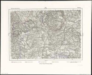 143: Marburg, um 1850 : 143 : Marburg. - [1:200 000]. - Glogau : Flemming , [um 1850]. - 1 Kt. : Stich. - Maßstabsangabe in graph. Form (geogr. Meile)