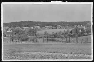 Grillenburg. Blick auf Grillenburg