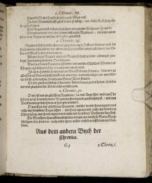 Aus dem andern Buch der Chronica