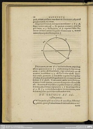 DE ORTIBUS ET OCcasibus poeticis.