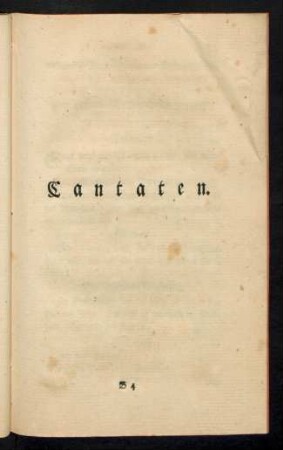 Cantaten