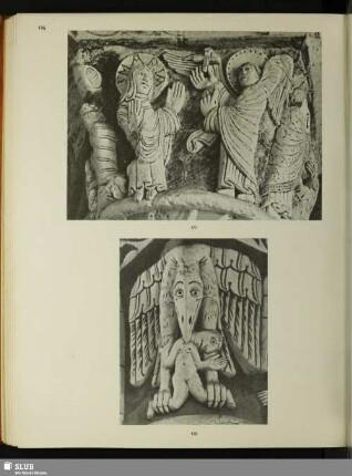 [177. Chauvigny (Vienne), Saint-Pierre, Chorsäulsenkapitelle, poitevinisch, 1. Viertel 12. Jahrh.]