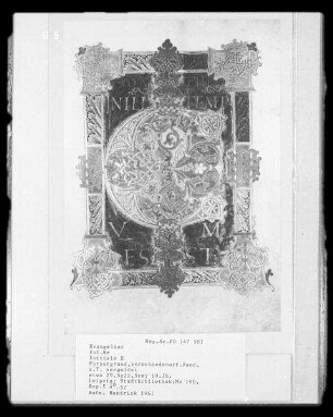 Evangelistar / Evangeliar /Sakramentar (mit angehefteten Seiten), Reichenau / Corvey