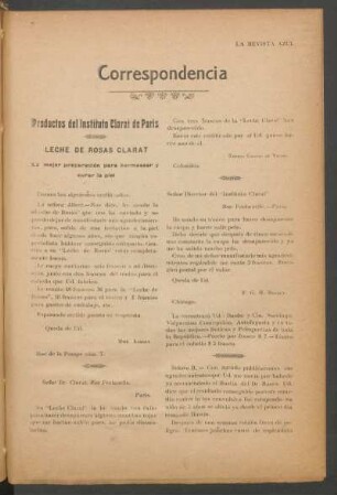 Correspondencia