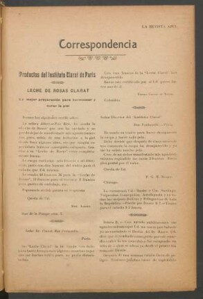 Correspondencia