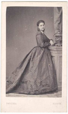Frau Parédes, Bogotá [Porträtaufnahmen aus Bogotá]