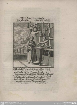 Der Bürstenbinder.