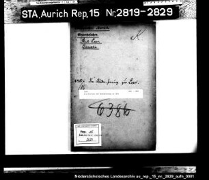 Die Statuten der Bäckerinnung in Leer