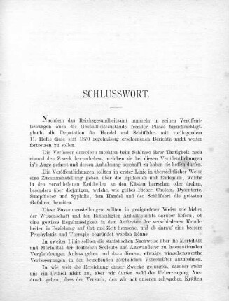 Schlusswort