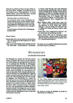 Büchersegen
