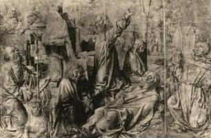 Christus am Ölberg : Christus am Ölberg. Zeichnung (1486/1500)