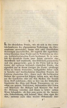 Geschichte der römischen Literatur, 1. Die christlichen Dichter und Geschichtschreiber Roms