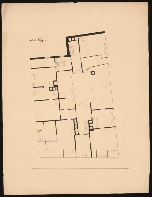 Mietshaus Königstraße 34, Berlin: Grundriss Dachgeschoss