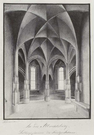In der Albrechtsburg Meißen, Lieblingszimmer des Königs Johann