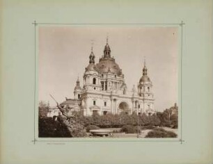 Berliner Dom: Ansicht von Westen (Bauzustand)
