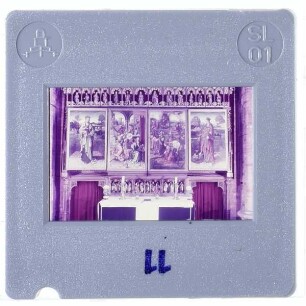 Güstrow, Pfarrkirche St. Marien : Altar Wandlung