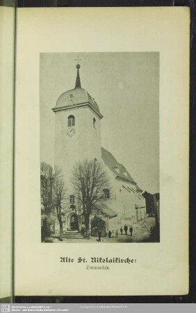 Alte St. Nikolaikirche: Turmansicht