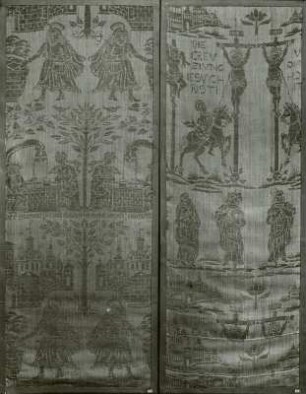 Altarbehang, 17. Jh., Museum Großschönau