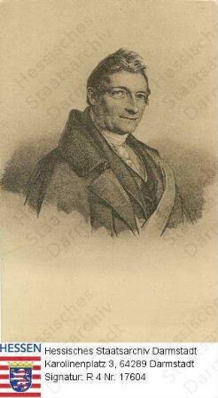 Gabelsberger, Franz Xaver (1789-1849) / Porträt, Brustbild