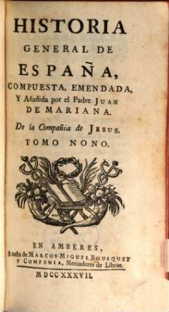 Historia General De España, 9