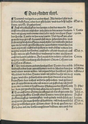 Das Ander theyl.