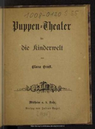 Puppen-Theater für die Kinderwelt