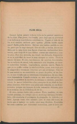 Flor seca